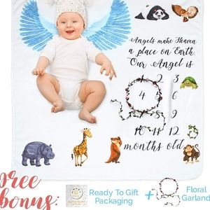 baby milestone blanket